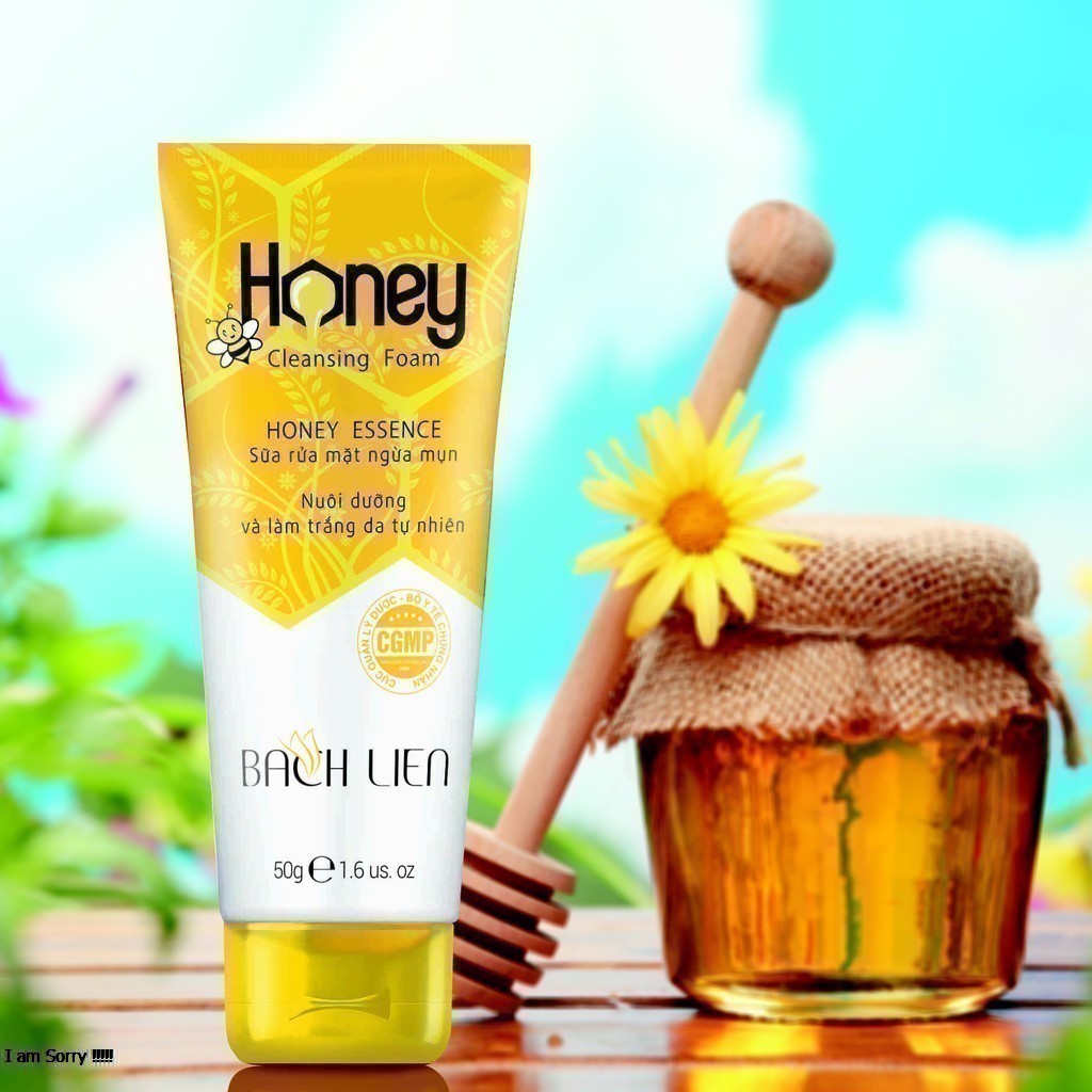 Sữa rửa mặt ngừa mụn Honey 50g